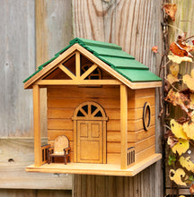 Load image into Gallery viewer, Birdhouse Living The Life Cabin Natural
