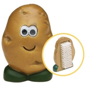 Mr. Potato Brush, vegetable scrubber