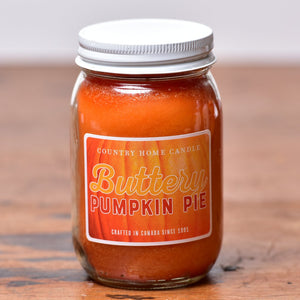 16oz Jar Candle - Buttery Pumpkin Pie