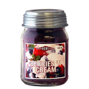 16oz Jar Candle - Berries n' Cream
