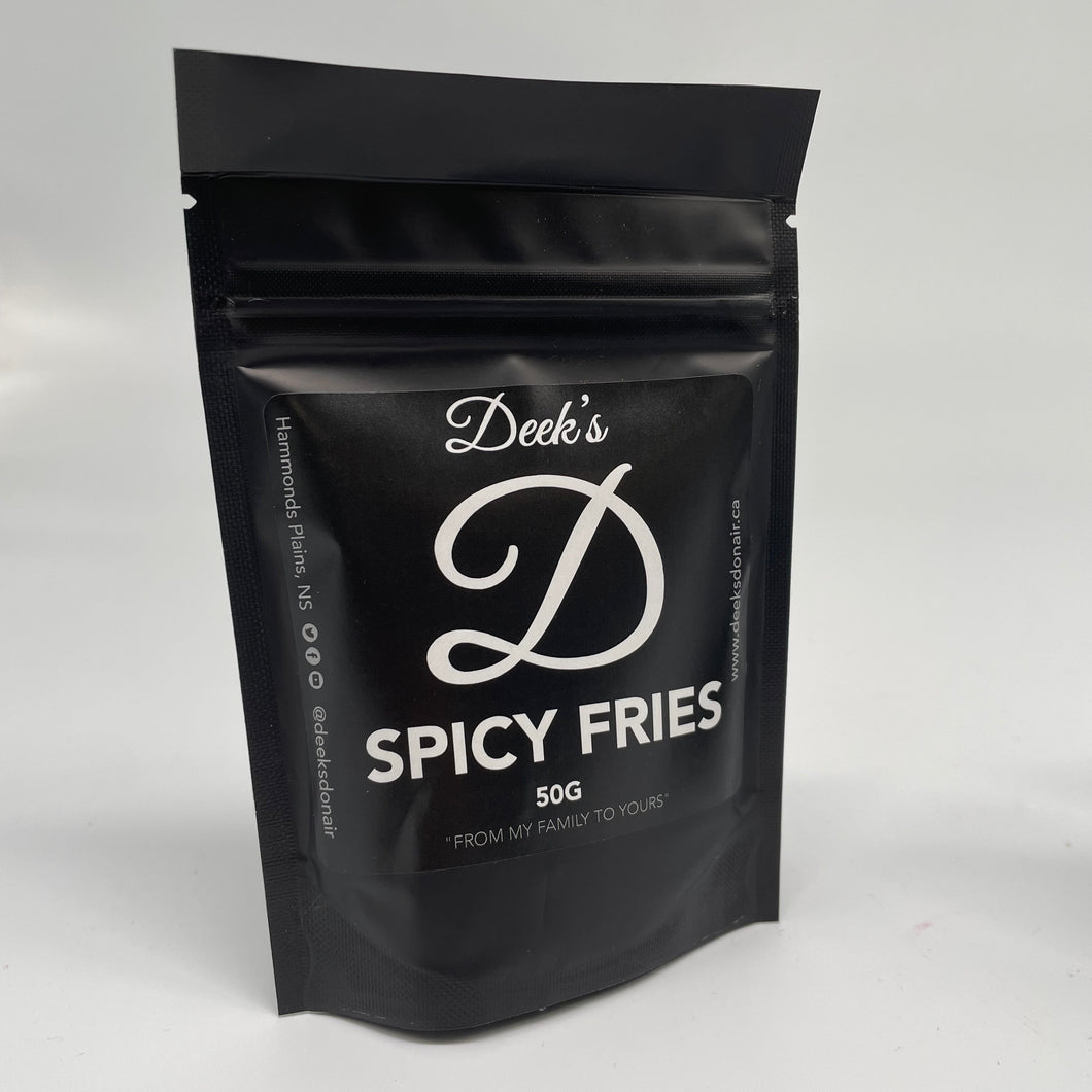 Deek's Spicy Fries Spice Blend 50g