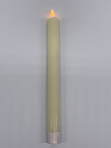 Battery Operated Tapers S/2 - Cream