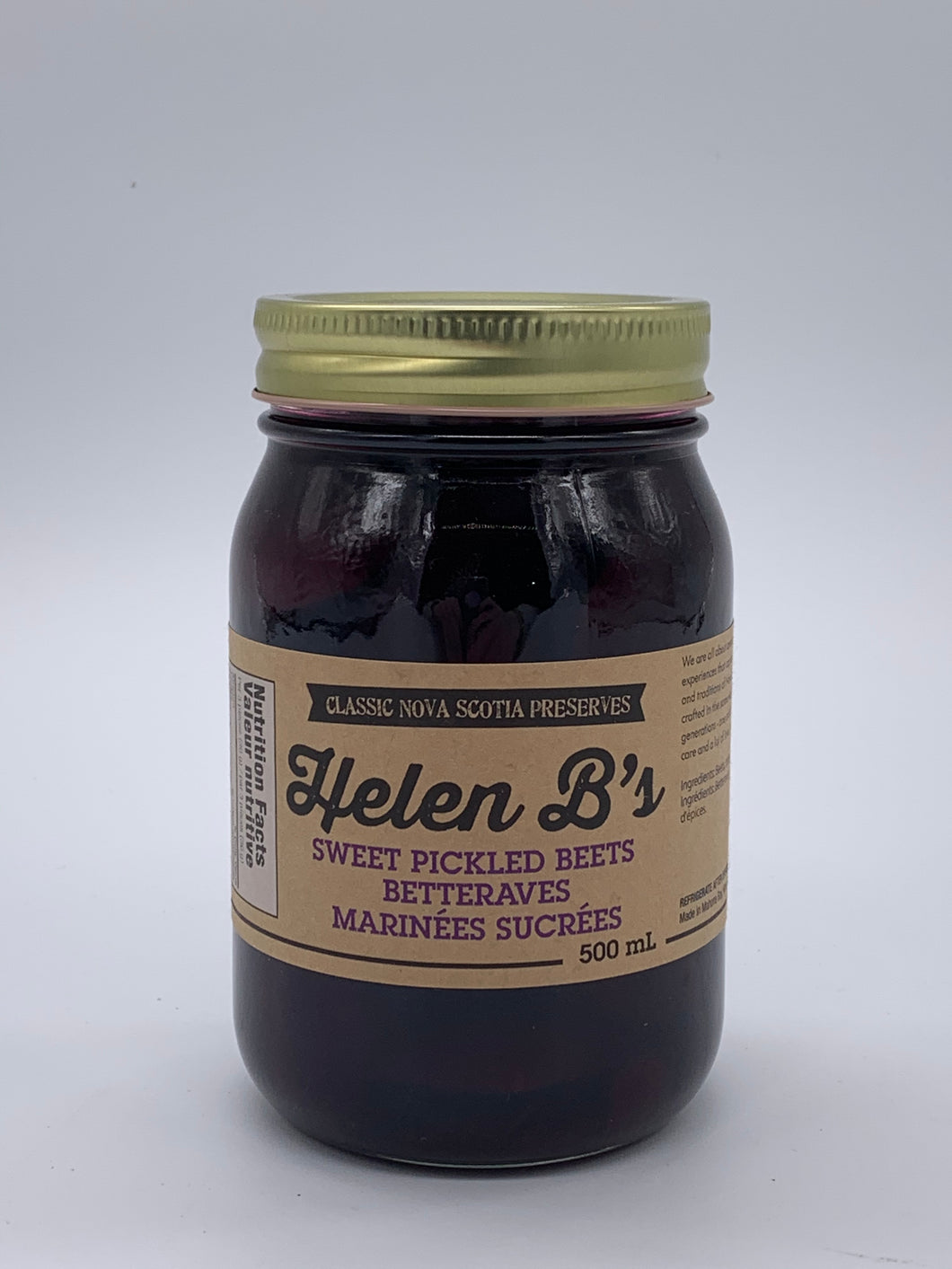 Helen B's Sweet Pickled Beets