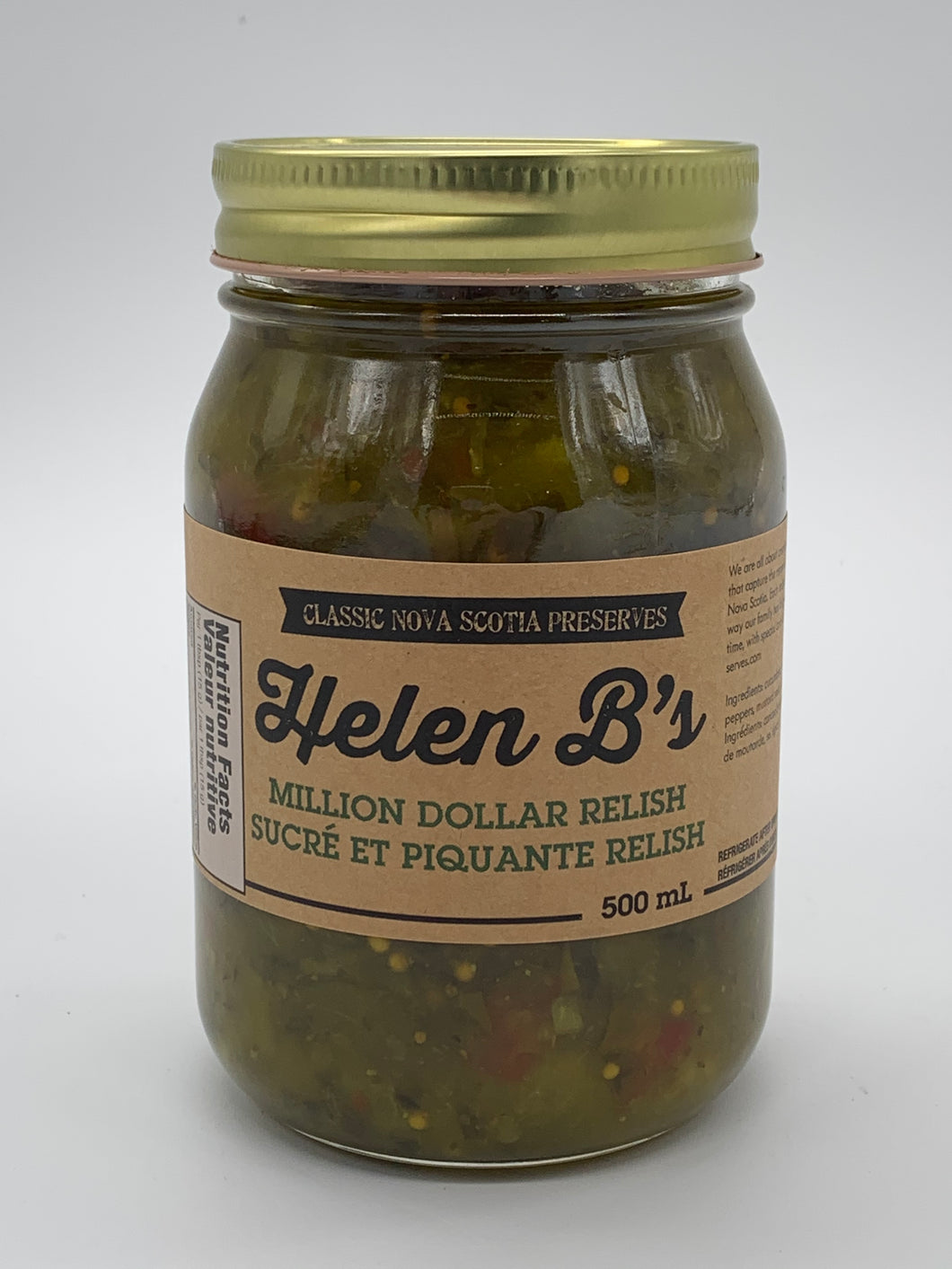 Helen B's Million Dollar Relish