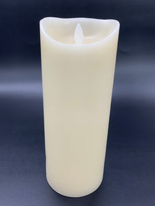 Battery Operated 3.5" Pillar Candle - 9" Tall