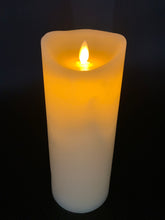 Load image into Gallery viewer, Battery Operated 3.5&quot; Pillar Candle - 9&quot; Tall
