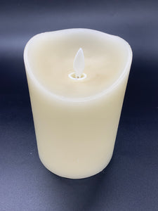 Battery Operated 3.5" Pillar Candle - 5" Tall