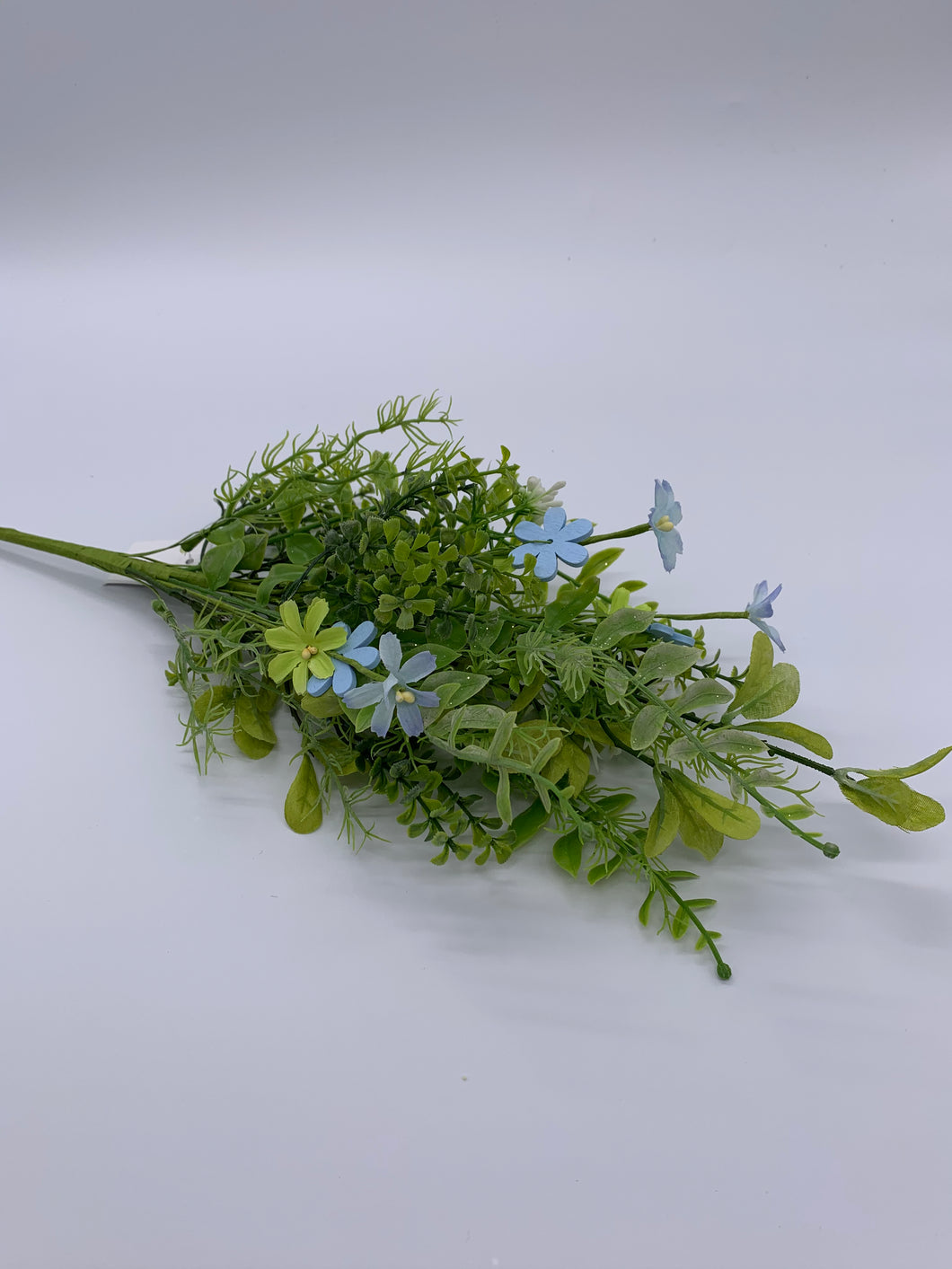 Blue Flower Pick - 17 Inches