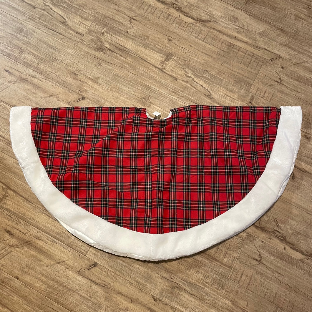 Plaid Tree Skirt 48