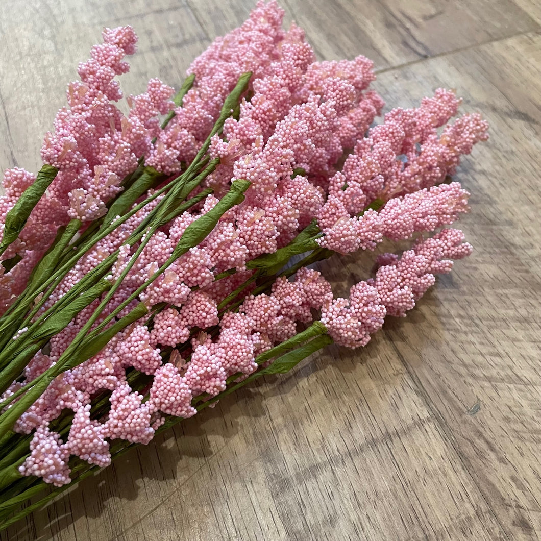Pink Floral Spray 22
