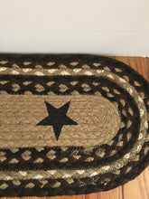 Load image into Gallery viewer, Stair Tread Black Stars
