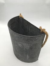 Load image into Gallery viewer, Galvanized Bucket Large
