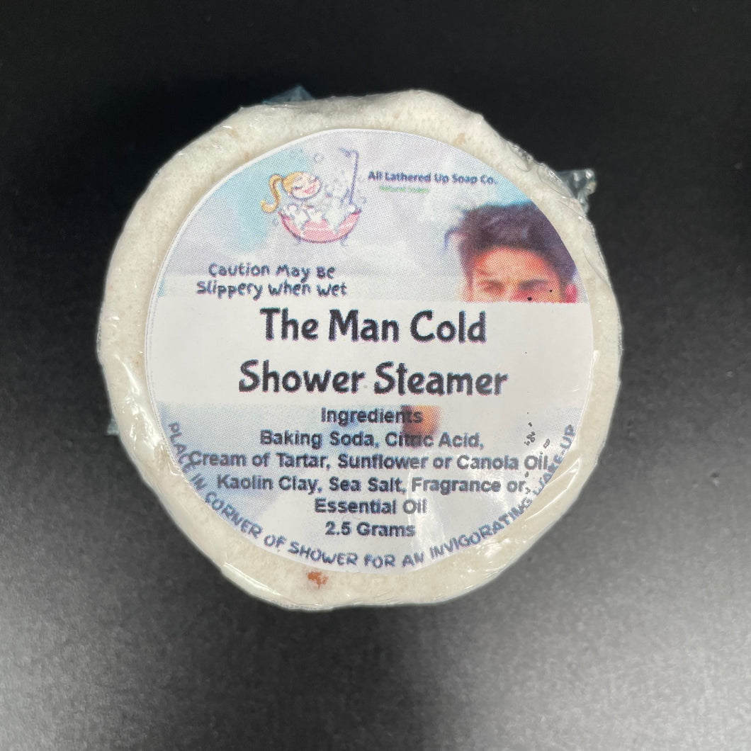 Man Cold Shower Steamer