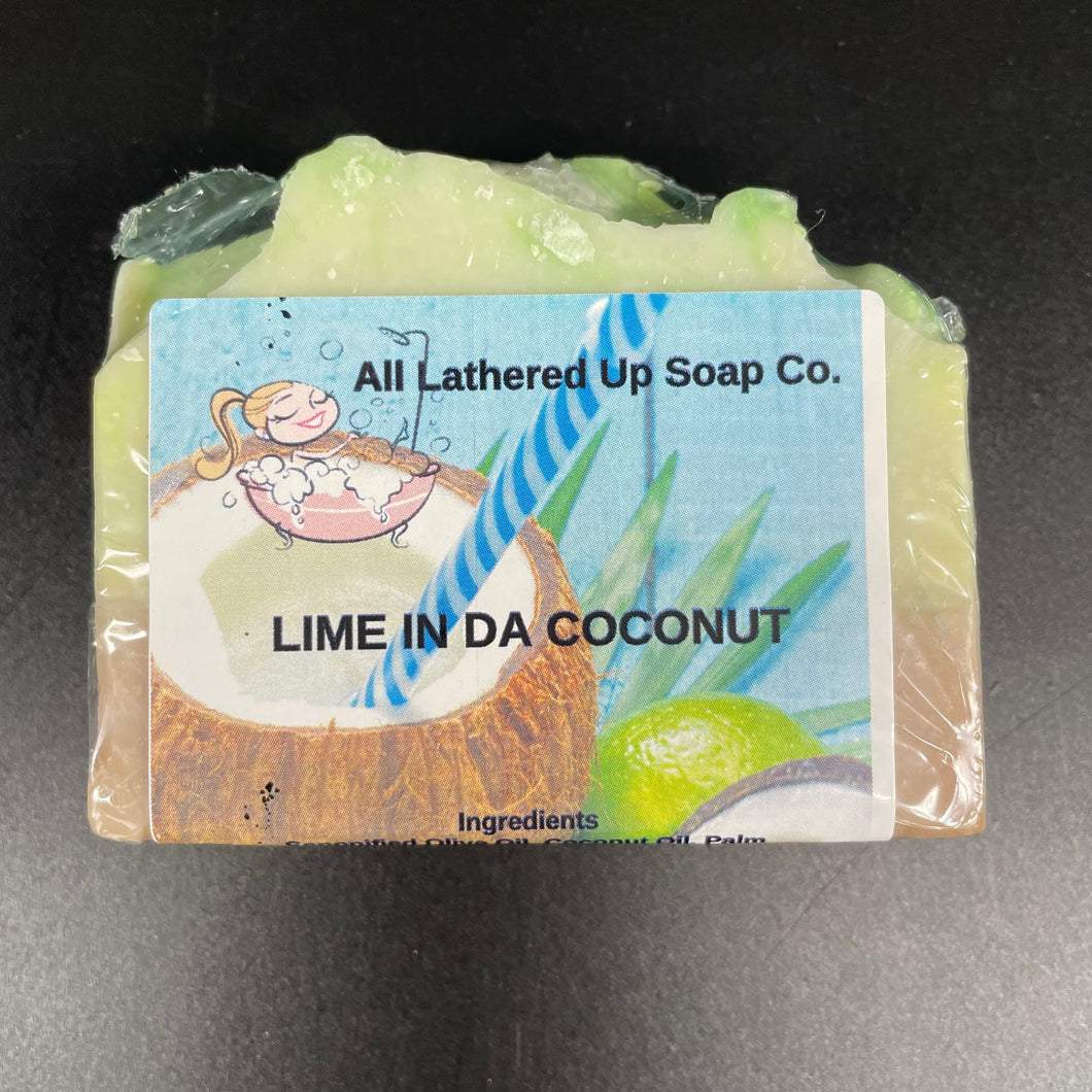 Lime in da Coconut Soap