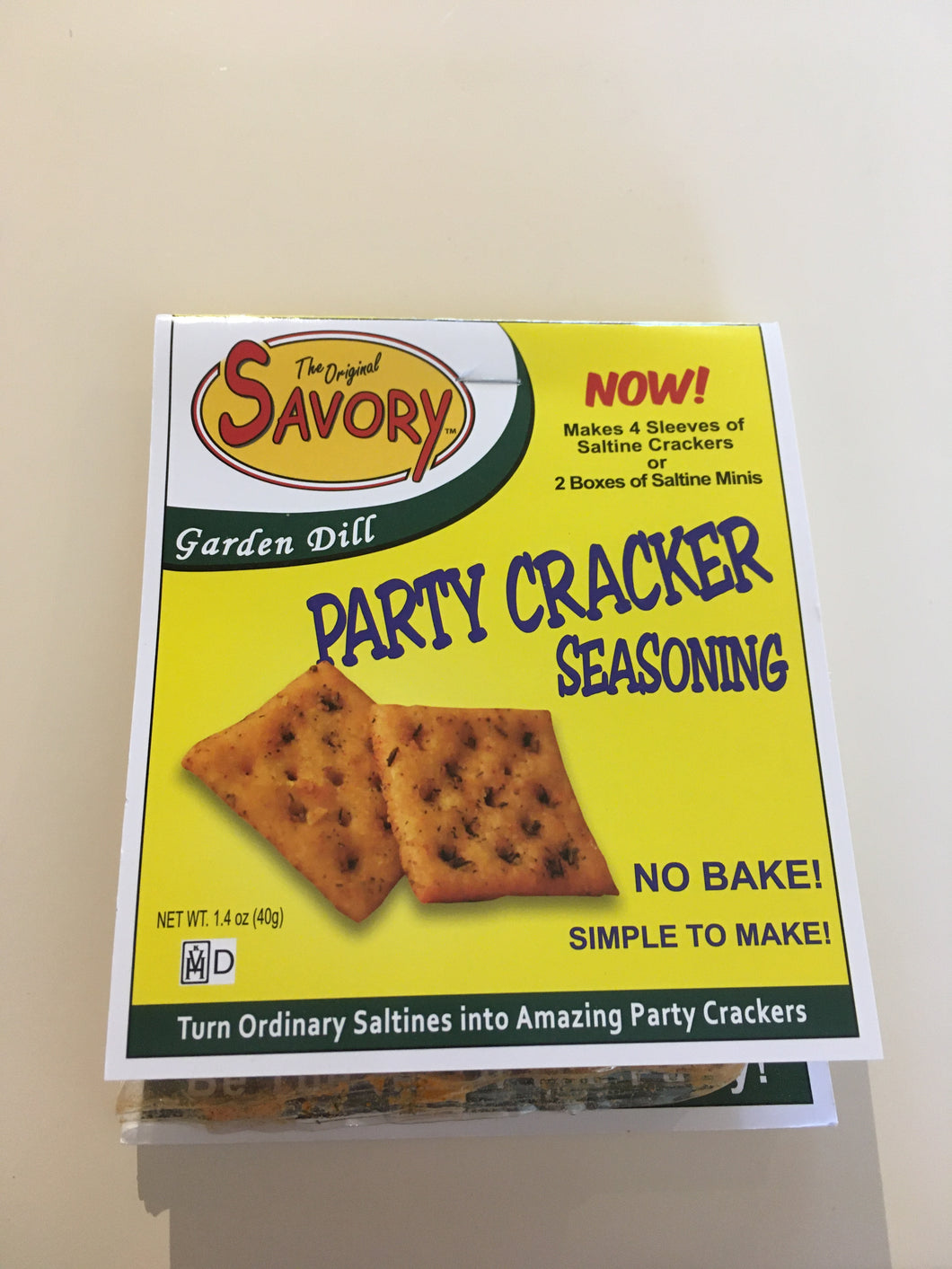 Garden Dill Party Cracker Seasoning