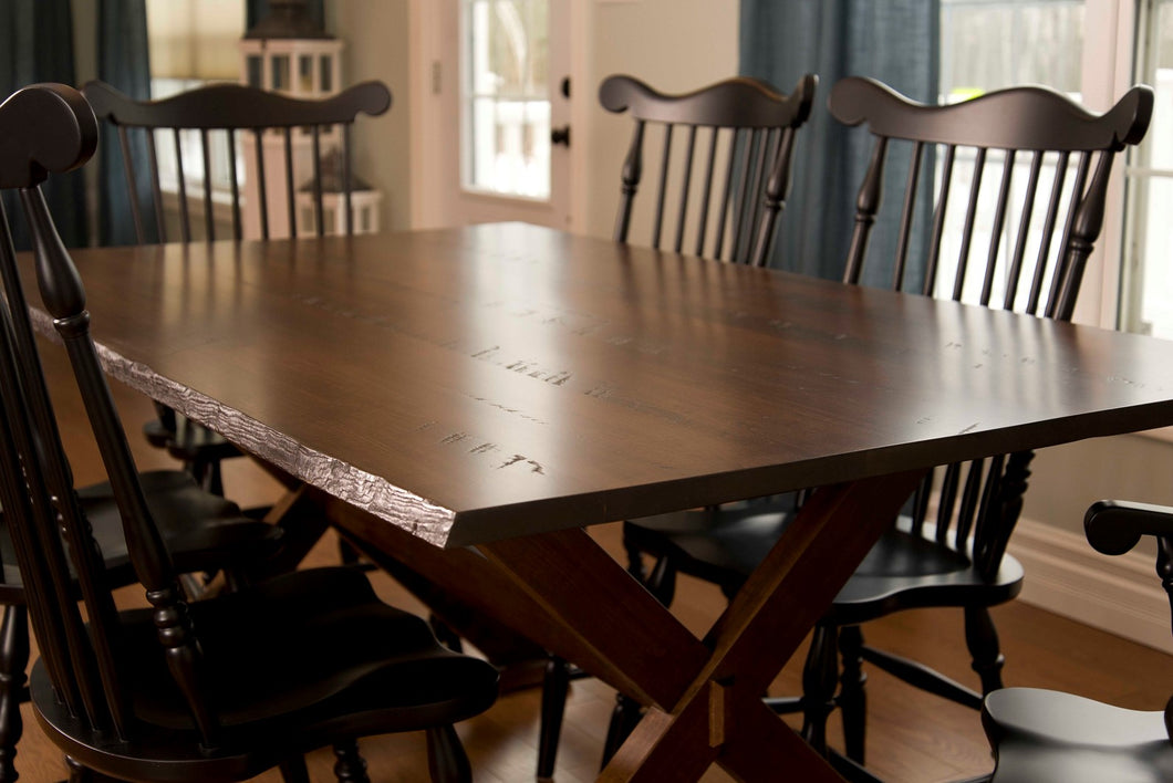 Live Edge Table 42
