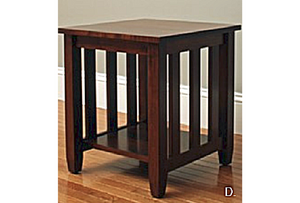 Mission End Table