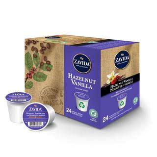 K Cup Zavida Coffee Hazelnut Vanilla