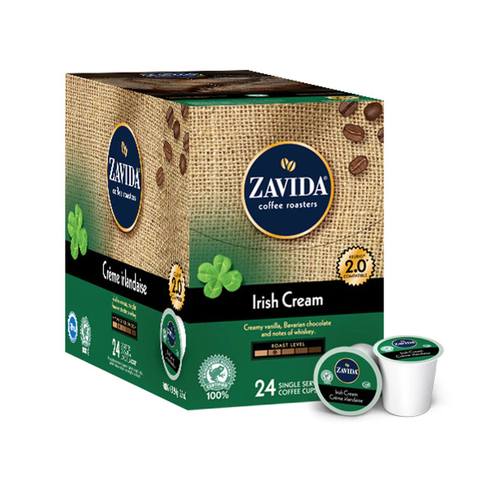 K Cup Zavida Coffee Irish Cream