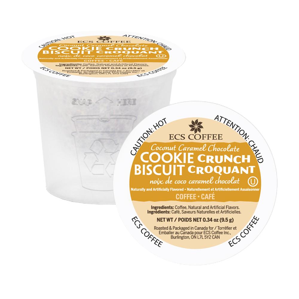 K Cup ECS Coconut Caramel Chocolate Cookie Crunch