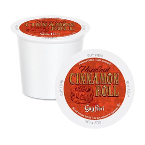 K Cup Guy Fieri Hazelnut Cinnamon Roll
