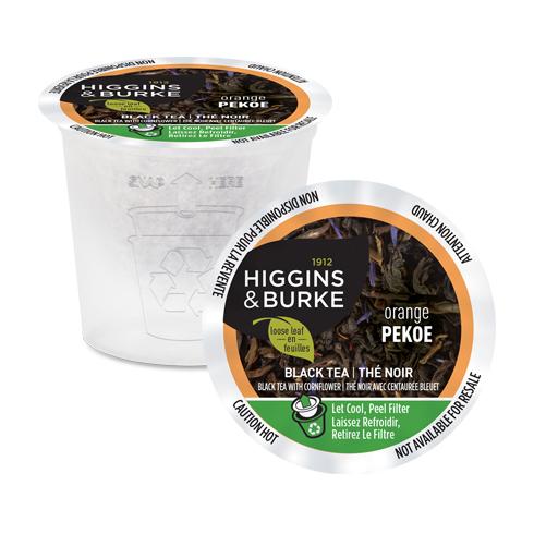 K Cup Tea Higgins & Burke Orange Pekoe