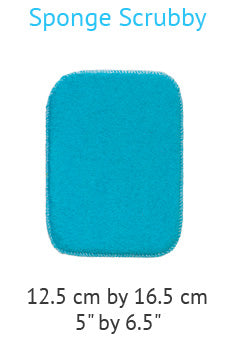 Rainbow Scrubby Sponge