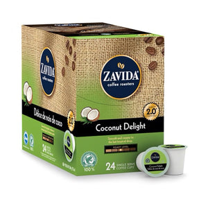 K Cup Zavida Coffee Roasters Coconut Delight